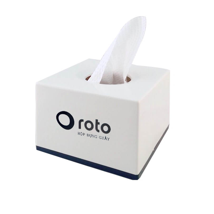 Hộp đựng khăn giấy rút Roto809W | RT809W