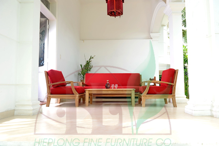 Rect.Table, Armchair & Bench