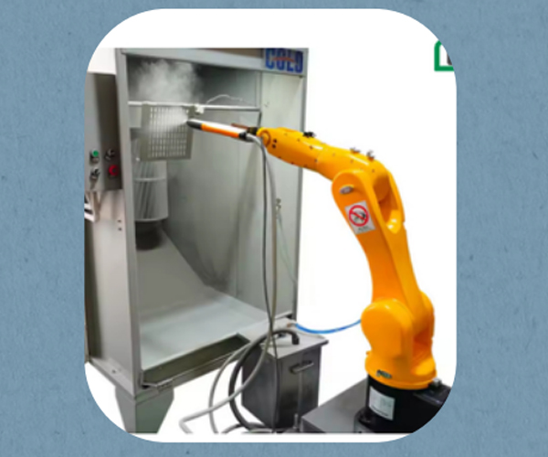 Robot phun sơn tự học theo hành động