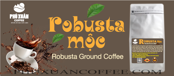 Cà phê Robusta rang mộc