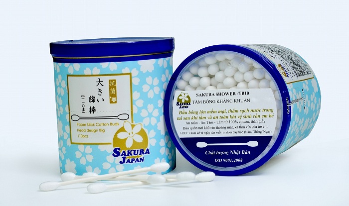 Tăm bông SAKURA SHOWER