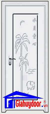 Cửa gỗ cao cấp SGD-PVC-1111