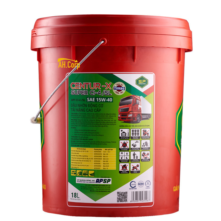Dầu nhớt SP Centur X-Super CI-4/SL 20W50