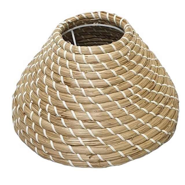 Chụp đèn cói trang trí