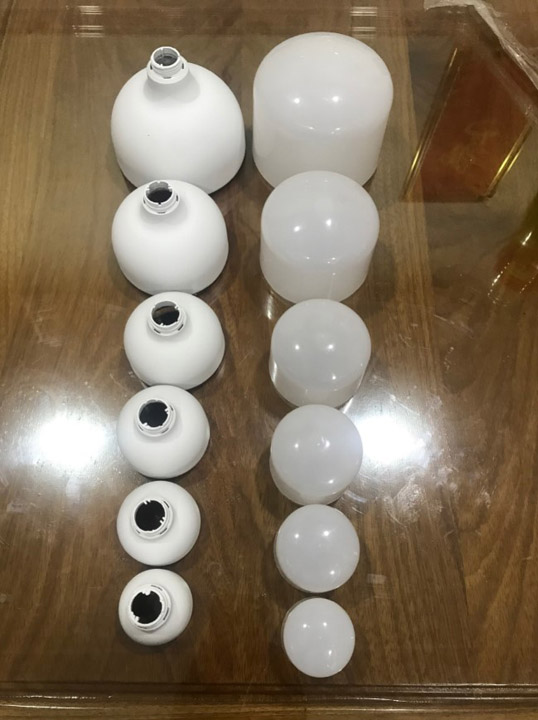 Chân & vỏ bóng đèn LED