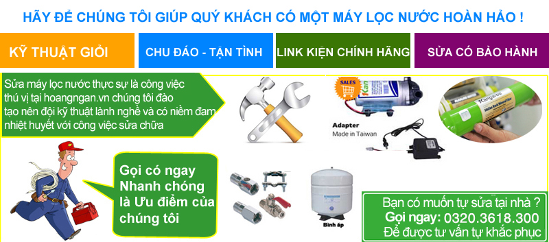 Dịch vụ sửa chữa máy lọc nước
