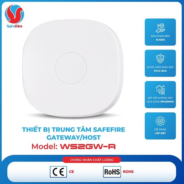 Thiết bị trung tâm SafeFire WS2GW-R