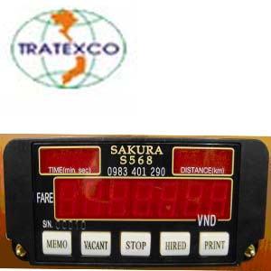 Đồng hồ xe taxi Sakura S568