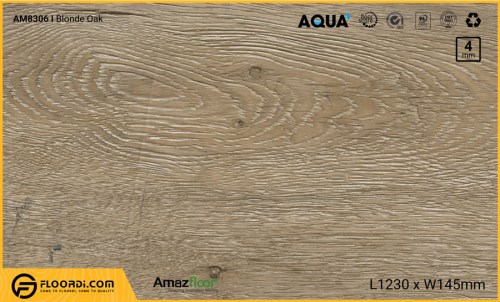 Sàn nhựa Am8306 Blonde Oak