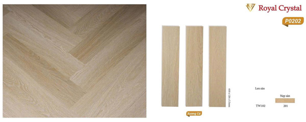Sàn nhựa xương cá mã P0202