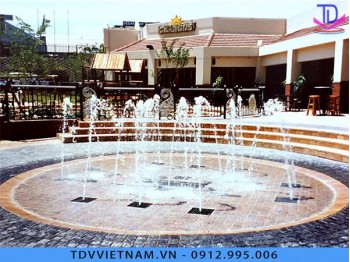 Sàn phun nước cho công viên