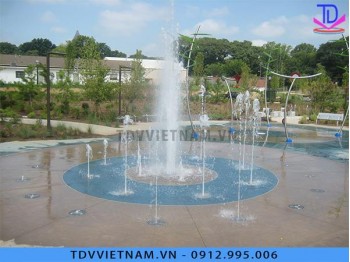 Sàn phun nước cho quảng trường