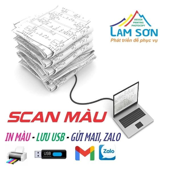 Scan màu khổ lớn