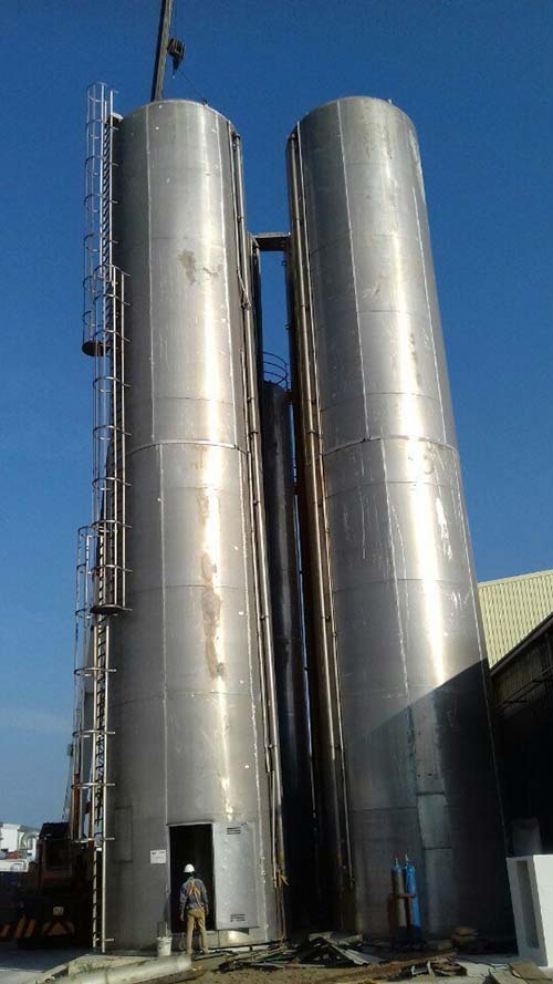 Silo đựng hạt nhựa