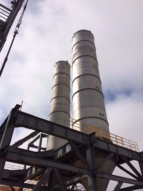 Silo đựng hạt nhựa