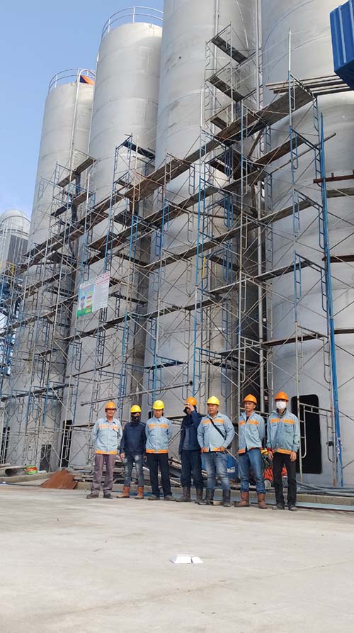 Silo đựng hạt nhựa