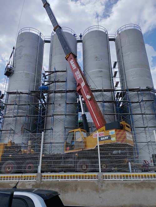 Silo đựng hạt nhựa