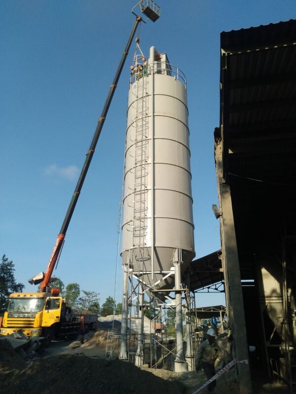 Silo xi măng