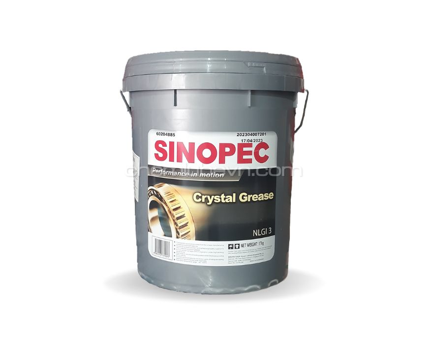 Sinopec Crystal Grease NLGI 2, 3, T3