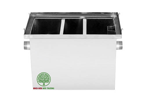 Số ngăn của bể tách mỡ công nghiệp 1500 lít