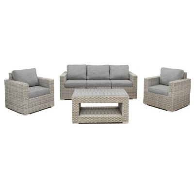 Bàn ghế sofa nhựa giả mây PRSF-SCN