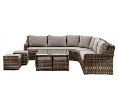 Bàn ghế sofa nhựa giả mây PRSF-ATV2