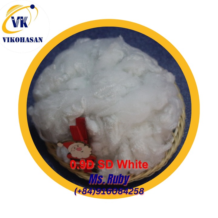 Xơ Micro 0.9D SD trắng