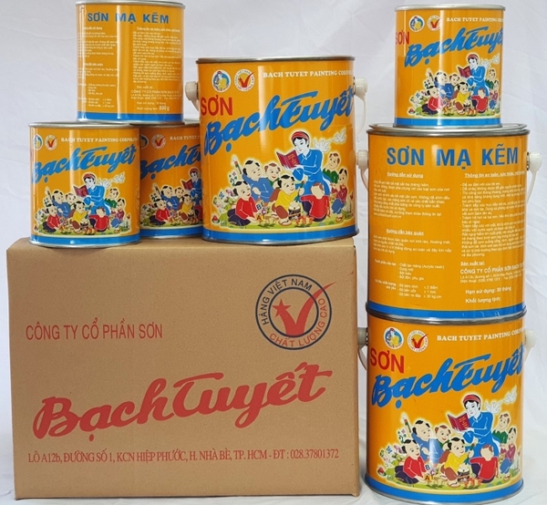 Sơn mạ kẽm Bạch Tuyết