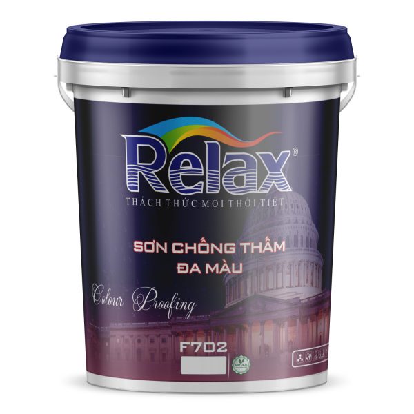 Sơn chống thấm đa màu Relax