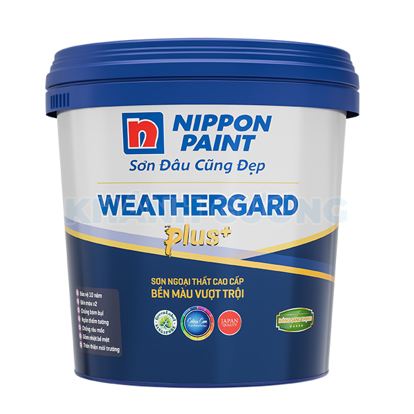 Sơn ngoại thất Nippon WeatherGard Plus
