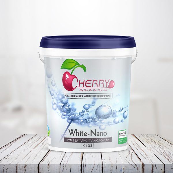 Sơn siêu trắng trần cao cấp Cherry