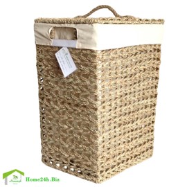 Sọt cói nắp rời kèm vải lót