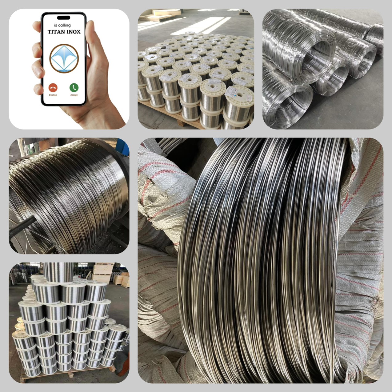 Inox/Titanium dây