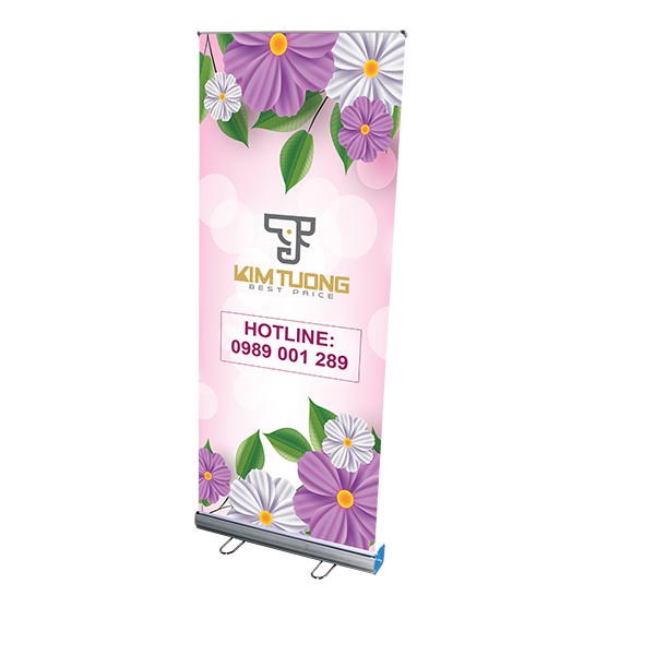 Standee cuốn nhôm tốt