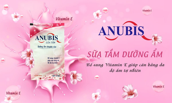 Sữa tắm gói Anubis