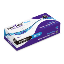 Superieur - Găng tay Nitrile xanh