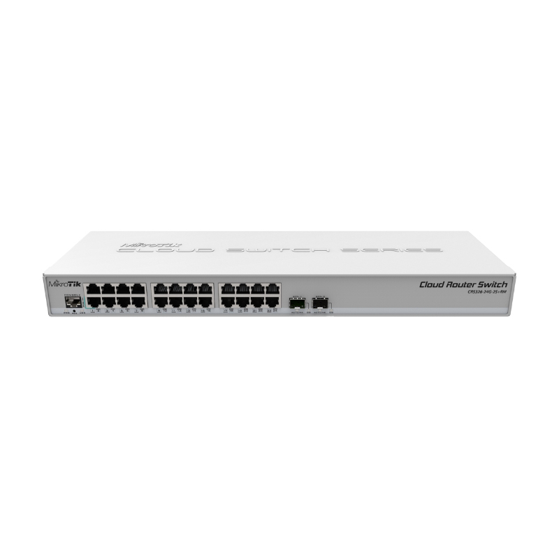 Switch MikroTik CRS326 24G 2S RM