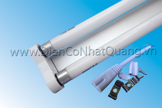 Bộ bóng đèn T5 đôi, không phản quang