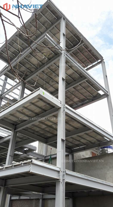 Thi công nhà lắp ghép