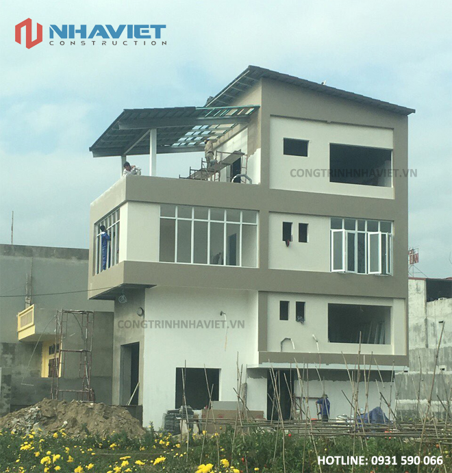 Thi công nhà lắp ghép