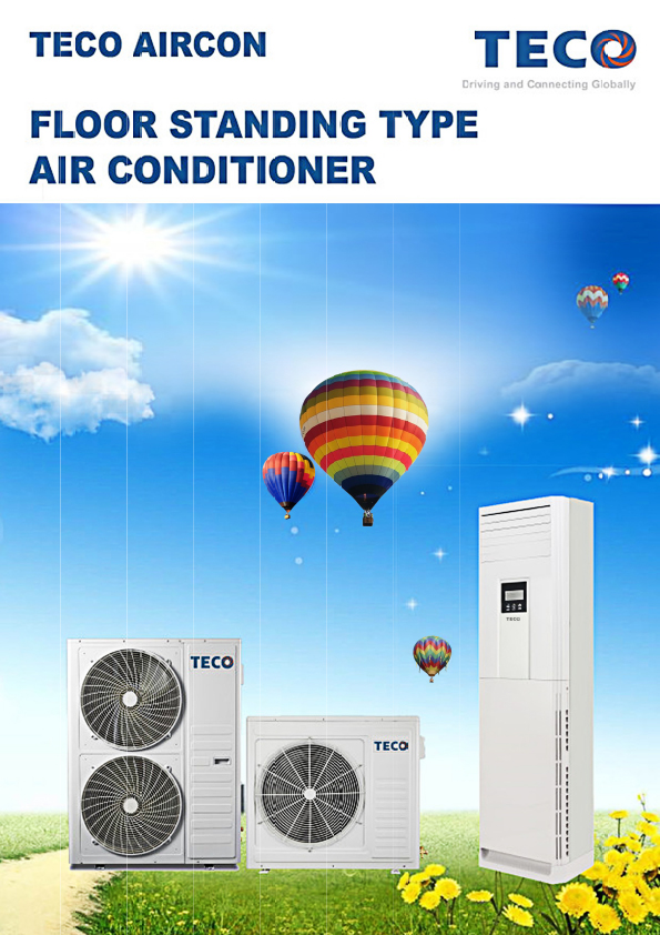 TECO Floor standing Type split units Made in China