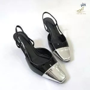 Giày Slingback phối mũi