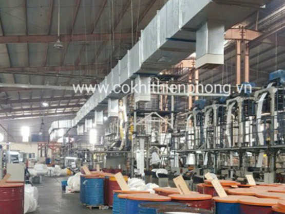 Thiết kế, thi công, lắp đặt, hệ thống làm mát xưởng sản xuất