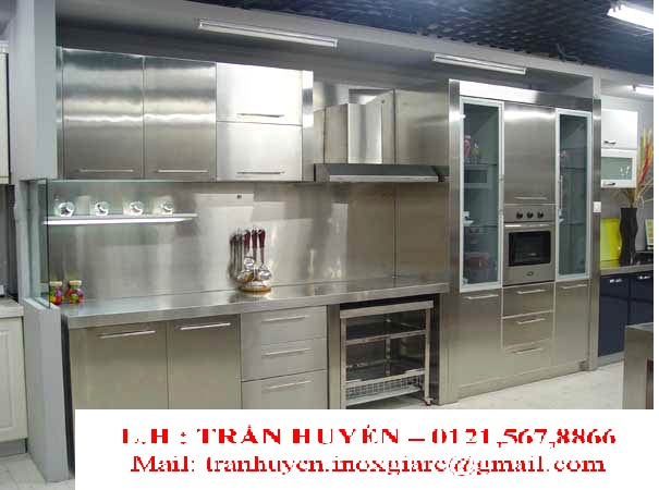 Tủ bếp inox