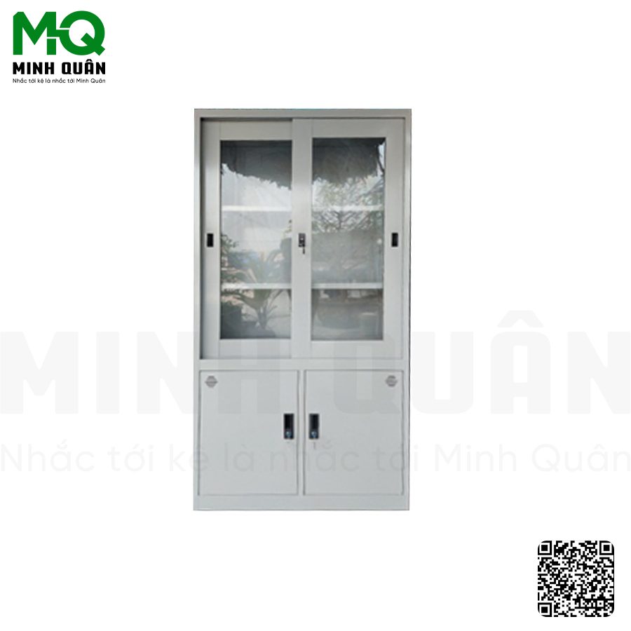 Tủ 2 cánh lùa kín, 2 cánh mở tôn