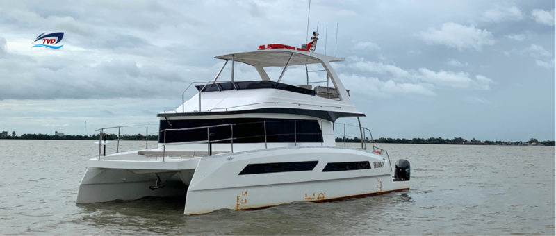 Du thuyền 2 thân TVD-1100MY