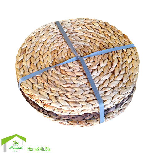 Bộ 6 tấm lót bàn lục bình hình tròn 30cm