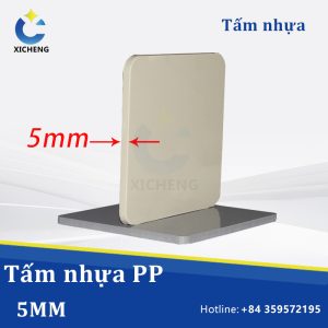 Tấm nhựa Polypropylen THK 5mm