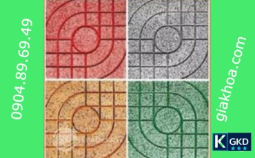 Terrazzo mắt nai 4 màu