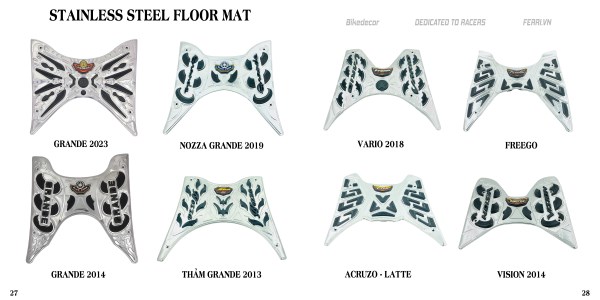 Thảm lót xe Vision, Grande, Nozza,\...